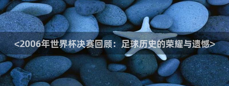 2026男足世界杯:<2006年世界杯决赛回顾:足球历史的荣耀与遗憾>